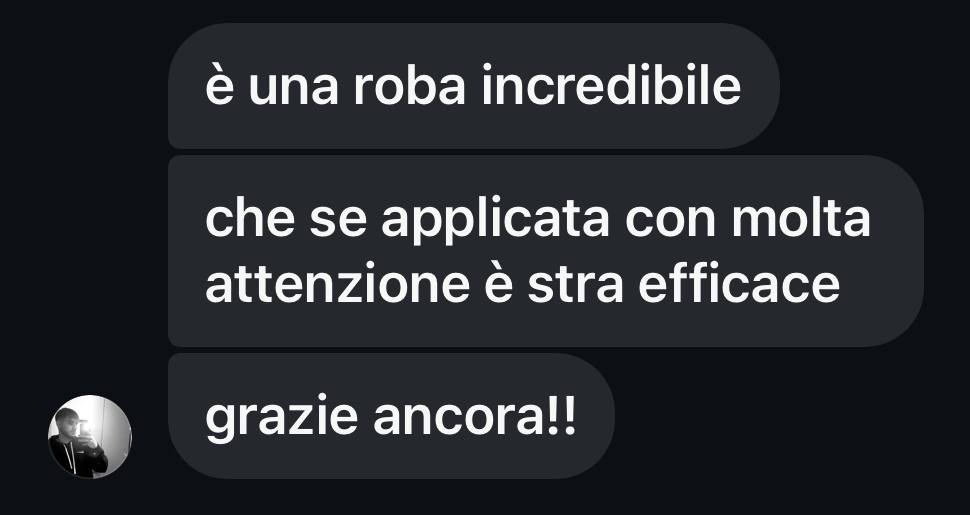 Messaggio dalla community