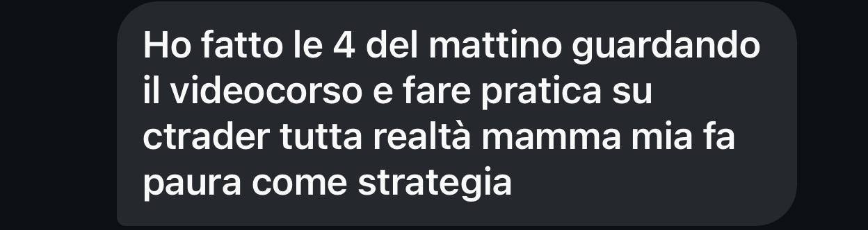 Messaggio dalla community