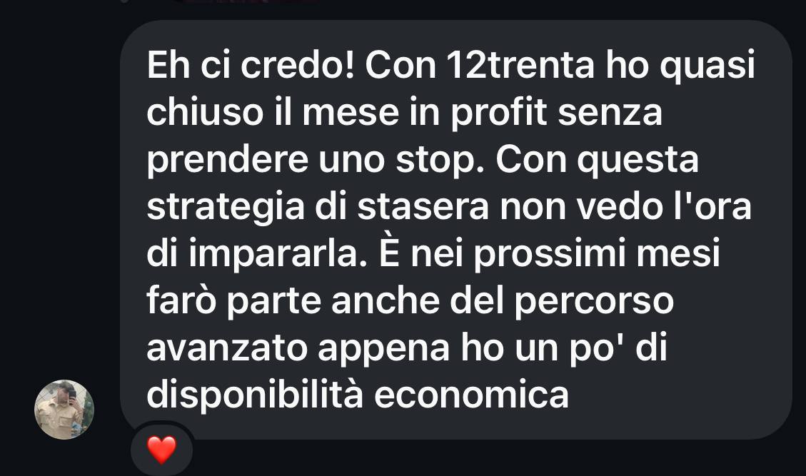 Messaggio dalla community