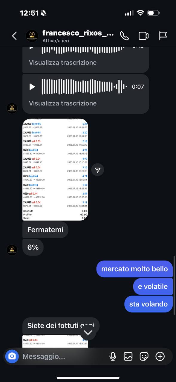 Messaggio dalla community
